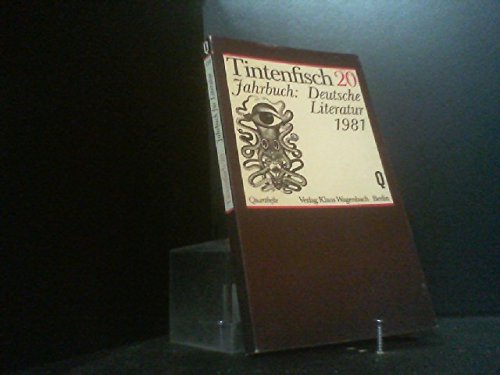 9783803101143: Tintenfisch XX. Jahrbuch: Deutsche Literatur 1981.