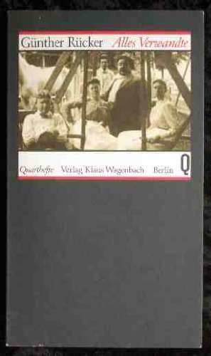 9783803101549: Alles Verwandte: Novellen (Quartheft) (German Edition)
