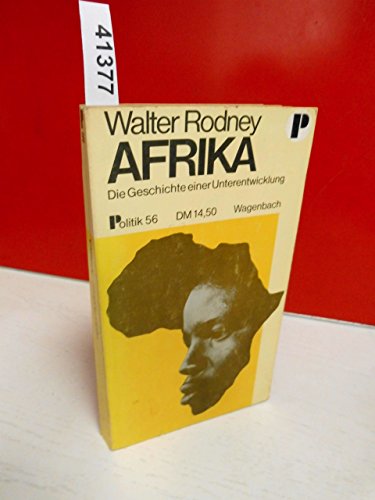 9783803110565: Afrika. Die Geschichte einer Unterentwicklung.