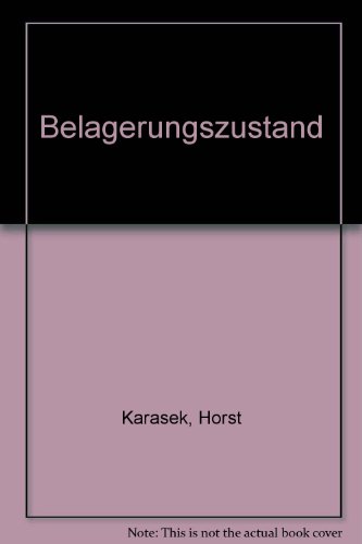 Imagen de archivo de Belagerungszustand! - Reformisten und Radikale unter dem Sozialistengesetz a la venta por Versandantiquariat Felix Mcke