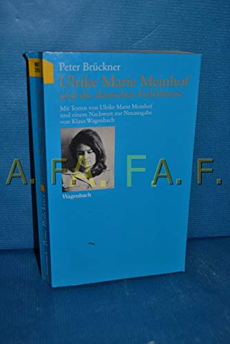 9783803122452: Ulrike Meinhof und die deutschen Verhltnisse