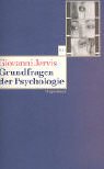 Imagen de archivo de Grundfragen der Psychologie. a la venta por Antiquariat Eule