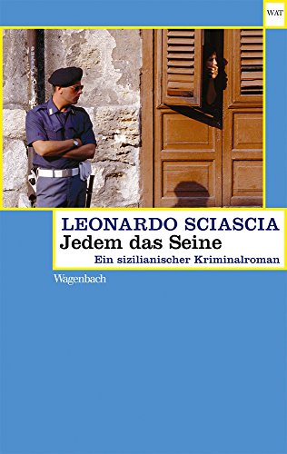 Jedem das Seine: Ein sizilianischer Kriminalroman (9783803125972) by Sciascia, Leonardo