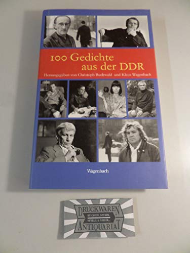 9783803132222: 100 Gedichte aus der DDR