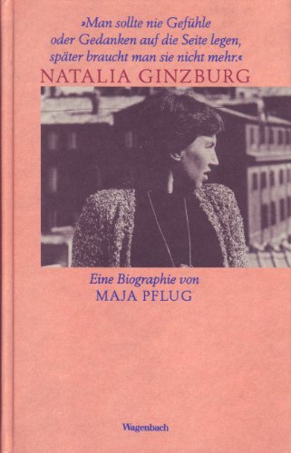 Beispielbild fr Natalia Ginzburg zum Verkauf von Antiquariat Walter Nowak