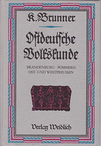9783803510112: Ostdeutsche Volkskunde.