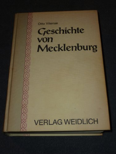 Imagen de archivo de Geschichte von Mecklenburg a la venta por medimops