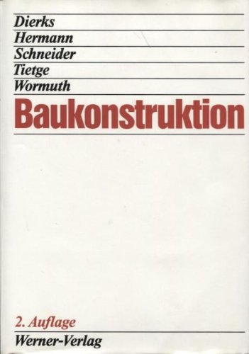 9783804113473: Baukonstruktion