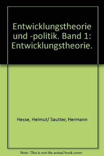 Entwicklungstheorie und -politik (Wisu-Texte) (German Edition) (9783804119321) by Hesse, Helmut