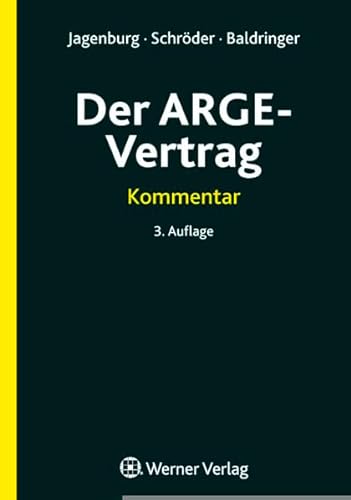 9783804122352: Jagenburg, I: ARGE-Vertrag