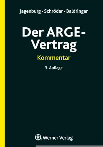 Stock image for Der ARGE-Vertrag for sale by Books Unplugged
