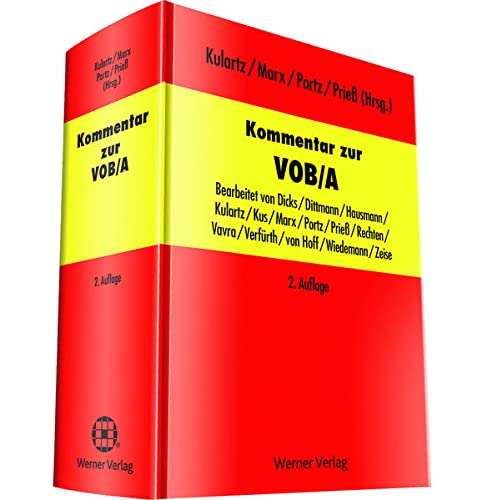 Stock image for Kommentar zur VOB/A for sale by Buchpark
