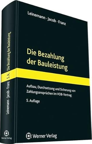 9783804124936: Die Bezahlung der Bauleistung