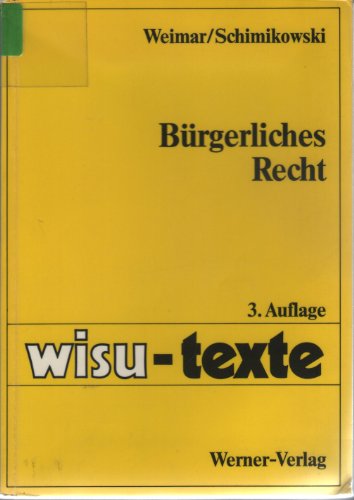 Beispielbild fr Brgerliches Recht zum Verkauf von getbooks GmbH