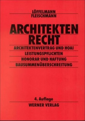 Beispielbild fr Architektenrecht zum Verkauf von medimops