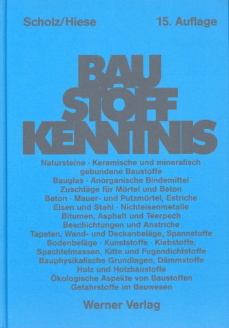 Stock image for Baustoffkenntnis for sale by medimops