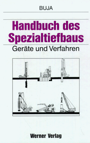 9783804142336: Handbuch des Spezialtiefbaus. Gerte und Verfahren
