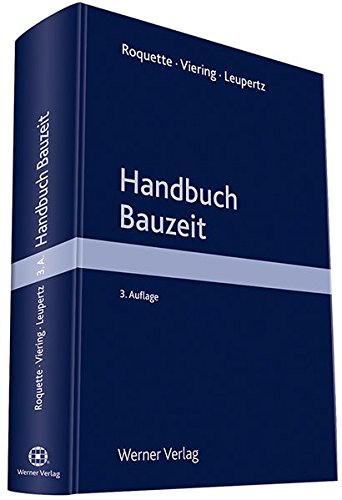 9783804146617: Roquette, A: Handbuch Bauzeit
