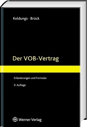 Imagen de archivo de Der VOB-Vertrag: Erluterungen und Muster a la venta por Studibuch