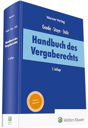 Stock image for Handbuch des Vergaberechts: Vorauflage unter Handbuch des Fachanwalts Vergaberecht for sale by Revaluation Books