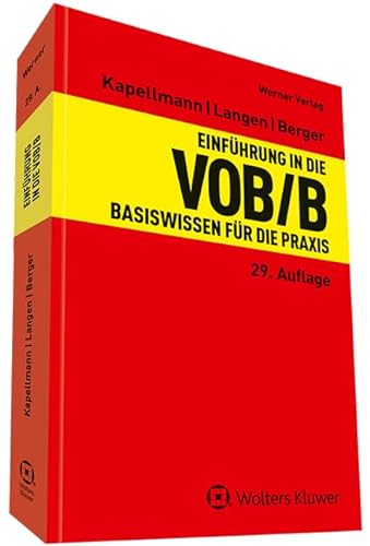 Stock image for Einfhrung in die VOB / B for sale by GreatBookPrices