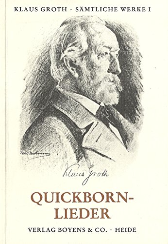 Beispielbild fr Smtliche Werke I [1]. Quickbornlieder. zum Verkauf von Steamhead Records & Books