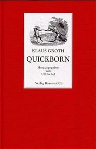 Quickborn. (9783804208308) by Groth, Klaus; Bichel, Ulf; Speckter, Otto