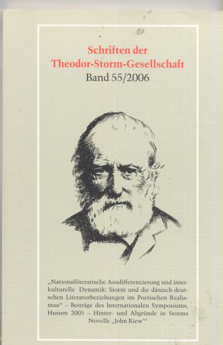 9783804209435: Schriften der Theodor-Storm-Gesellschaft: Band 55/2006