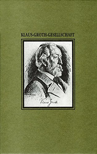 9783804209640: Jahresgabe der Klaus-Groth-Gesellschaft