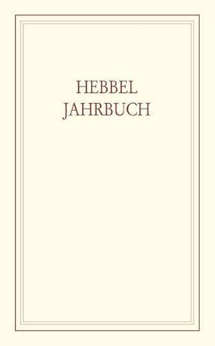 Beispielbild fr Hebbel Jahrbuch 63/2008 zum Verkauf von PsychoBabel & Skoob Books