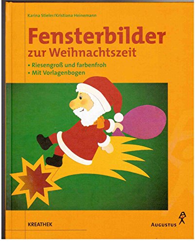Stock image for Fensterbilder zur Weihnachtszeit for sale by Versandantiquariat Felix Mcke