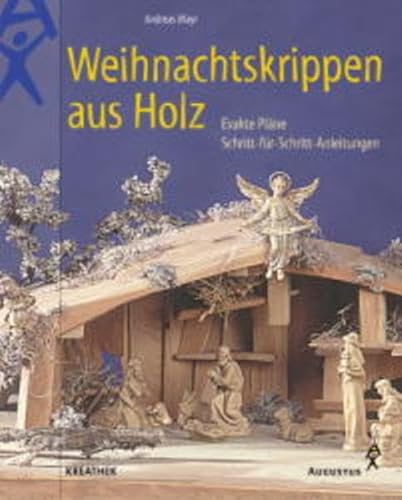 9783804310193: Weihnachtskrippen aus Holz