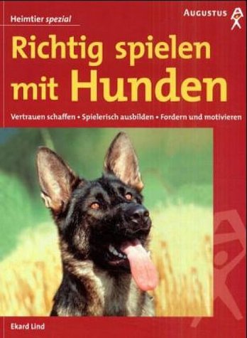 Stock image for Richtig spielen mit Hunden. for sale by HPB-Red
