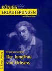 Stock image for Die Jungfrau von Orleans. Romantische Tragdie in fnf Aufzgen. for sale by Zellibooks. Zentrallager Delbrck