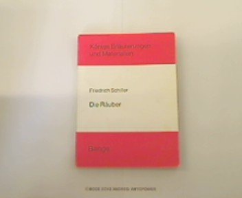 9783804402072: Koenigs Erlaeuterungen und Materialien -Die Ruber (Livre en allemand)