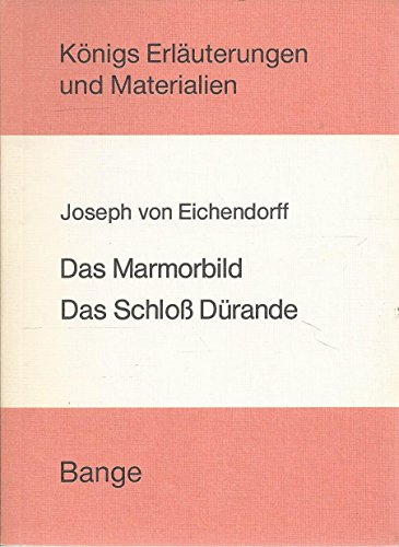 Stock image for Das Marmorbild /Das Schloss Drande for sale by medimops