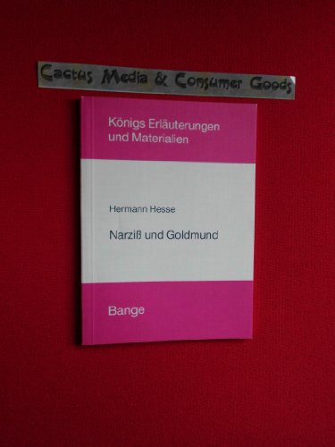 Beispielbild fr Narziss und Goldmund zum Verkauf von medimops