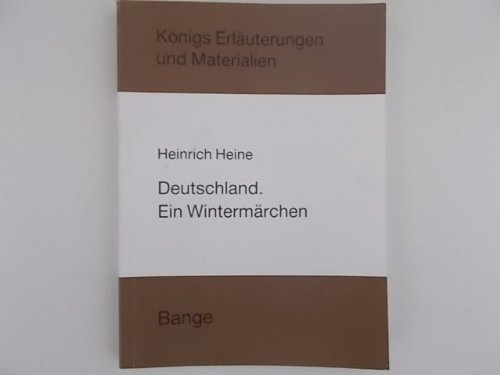 Beispielbild fr Heine: Deutschland ein Wintermrchen zum Verkauf von Eichhorn GmbH