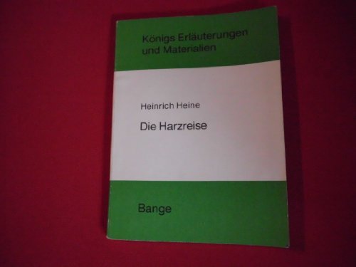 Stock image for Knigs Erluterungen und Materialien, Bd.340/341, Die Harzreise for sale by medimops