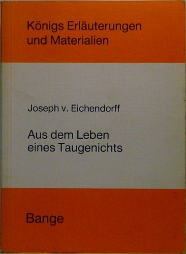 Aus dem Leben eines Taugenichts - Joseph von Eichendorff