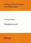 Beispielbild fr Buddenbrooks (Livre en allemand) zum Verkauf von Ammareal