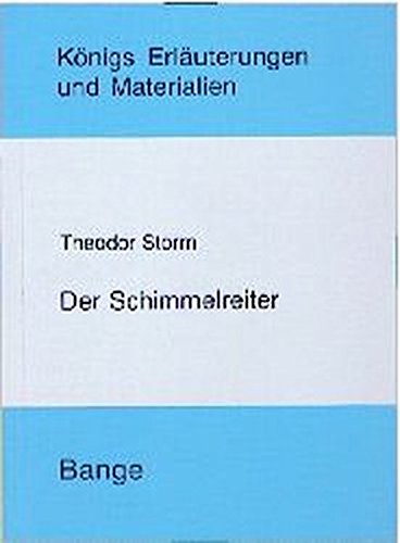 Stock image for Der Schimmelreiter for sale by Antiquariat  Angelika Hofmann