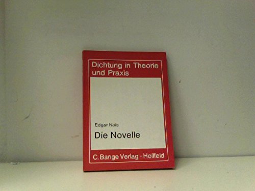 Beispielbild fr Dichtung in Theorie und Praxis. Novelle. zum Verkauf von Antiquariat Eule