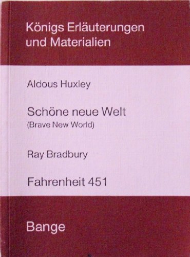 9783804416031: Erluterungen zu Ray Bradbury, Fahrenheit 451, Ald