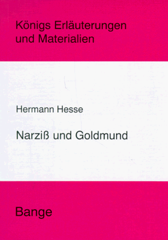 Beispielbild fr Knigs Erluterungen und Materialien, Bd.86, Narziss und Goldmund zum Verkauf von medimops