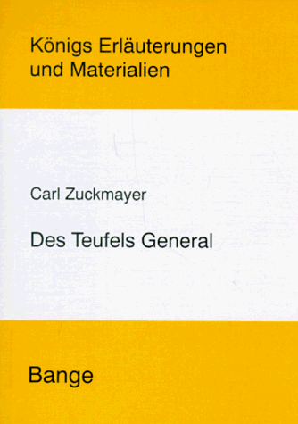 9783804416253: Knigs Erluterungen und Materialien, Band 283: Des Teufels General