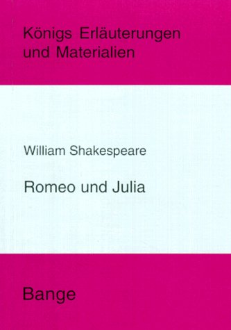 Beispielbild fr Knigs Erluterungen und Materialien, Bd.55, Romeo und Julia zum Verkauf von medimops