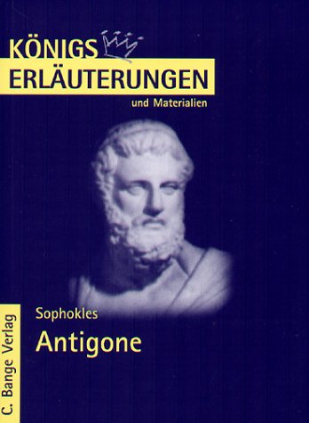 Beispielbild fr Knigs Erluterungen und Materialien, Bd.41, Antigone zum Verkauf von medimops