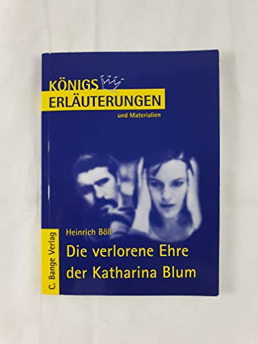 9783804417328: Die verlorene Ehre der Katharina Blum. Erluterungen und Materialien.