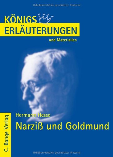 Beispielbild fr Knigs Erluterungen und Materialien, Bd.86, Narzi und Goldmund zum Verkauf von medimops